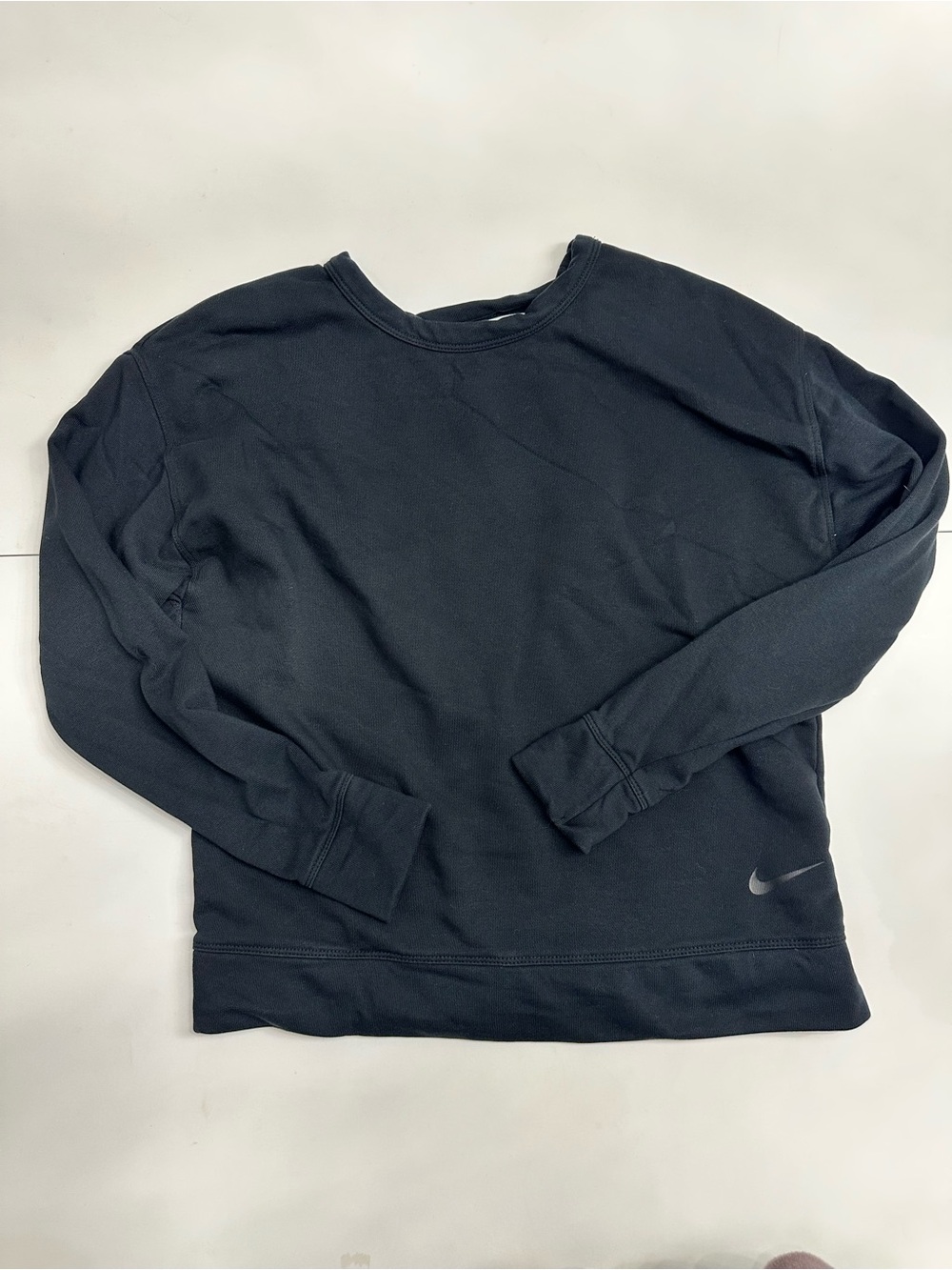 Nike Black Open Back Women’s Long Sleeve
